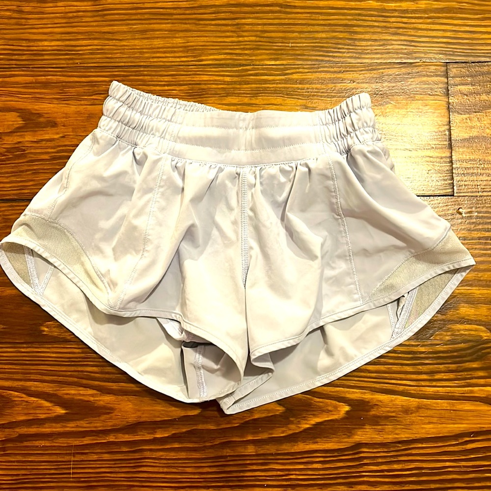 light blue lululemon shorts